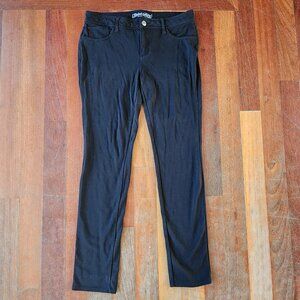 Faded Glory Black Stretchy Straight Leg Pants Size 10A